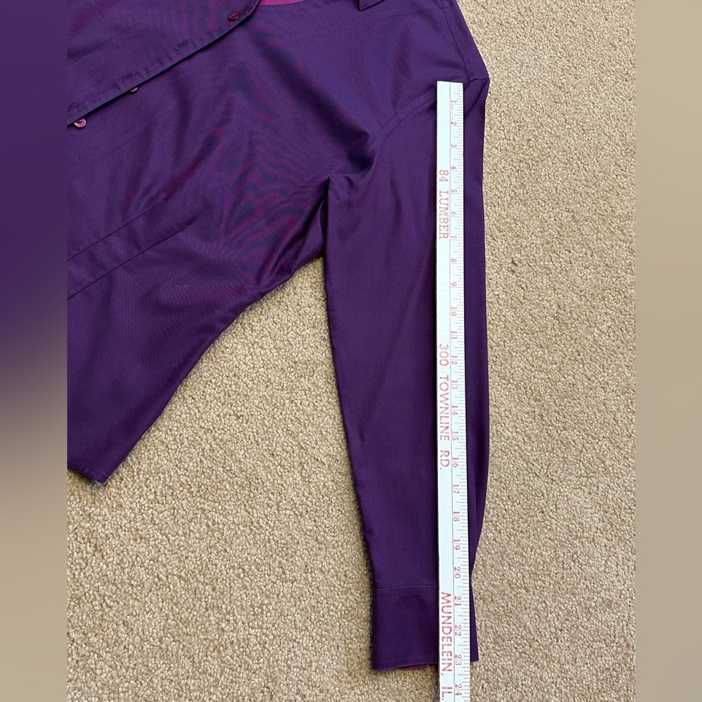 💜🩷 Coldwater Creek No Iron Blouse 🩷💜 - Picture 6 of 8